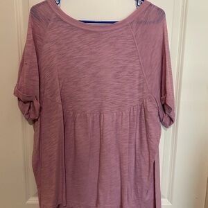 American Eagle Outfitters Mauve Blouse